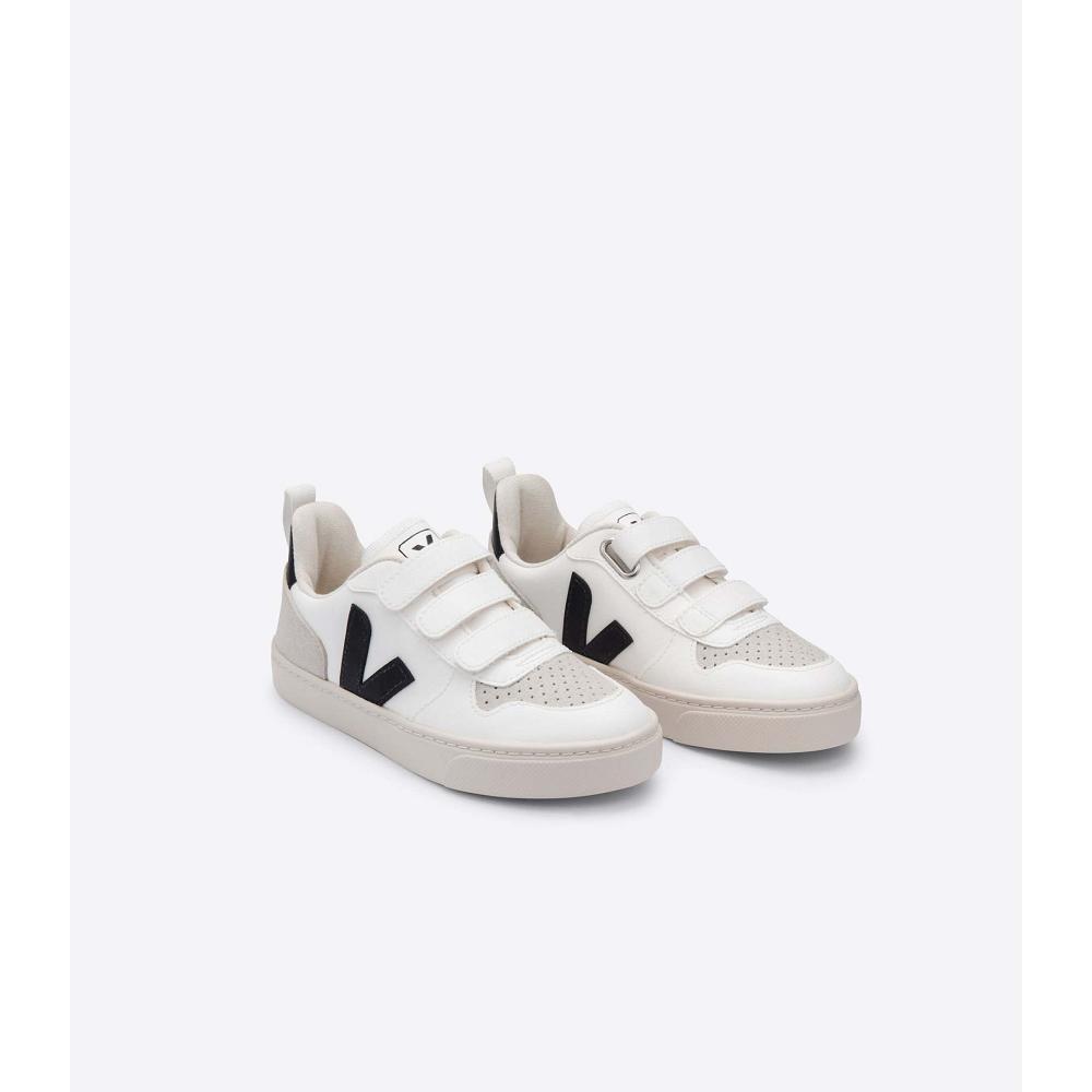 Veja V-10 CWL Schoenen Kinderen White/Black | BE 773ZUT